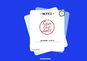 notice