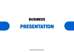 blue presentation