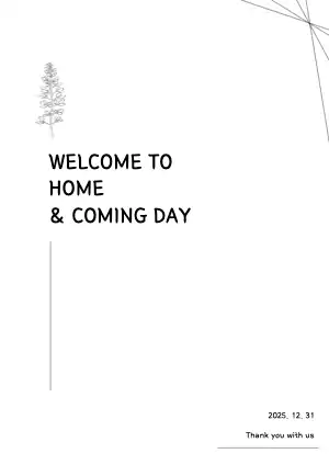 welcome poster