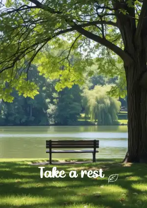 take a rest