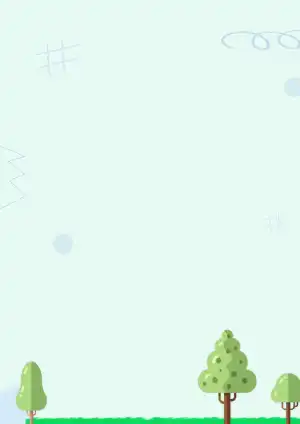 tress bracground poster