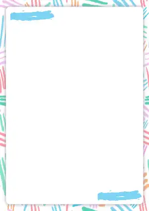 stroke border poster