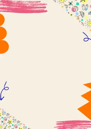 beige abstract border