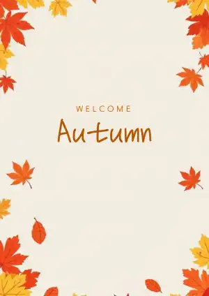 autumn poster