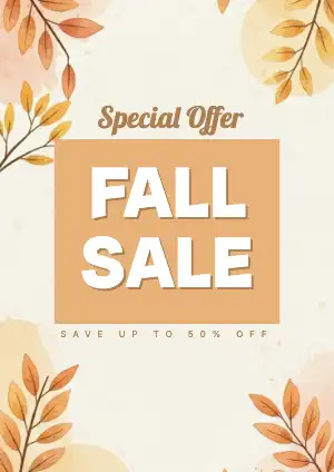 fall sale