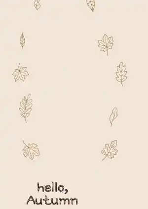 hello autumn