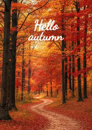 autumn poster