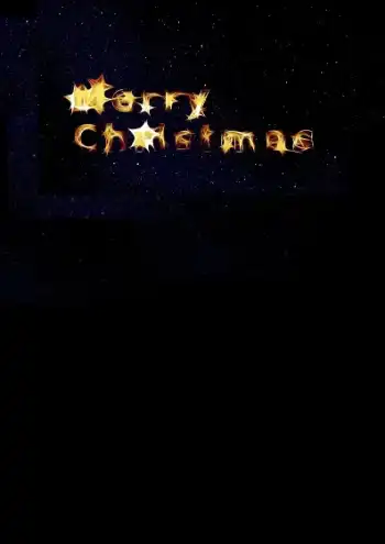 크리스마스 밤 배경 포스터 : 1page