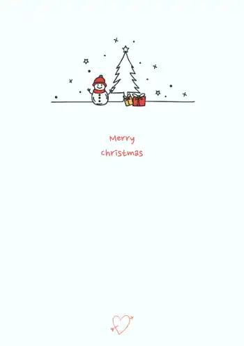 귀여운 크리스마스 포스터