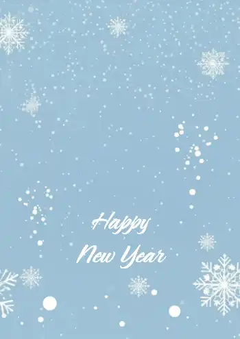 겨울배경 포스터