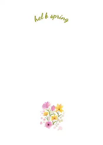 hello spring : 1page